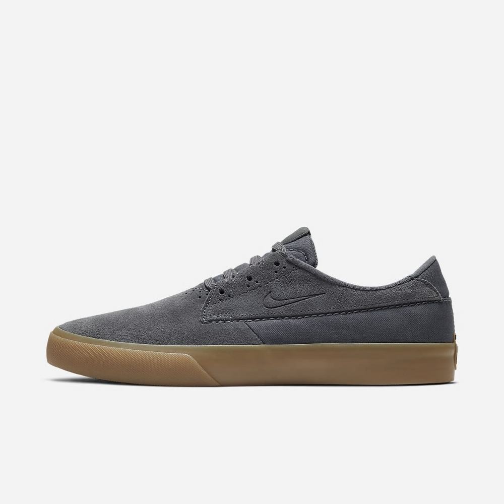 Chaussure De Skate Nike SB Shane Grise 1357-284 Dark Grey/Dark Grey/Gum Light Brown/Black Femme | UJF-20204899